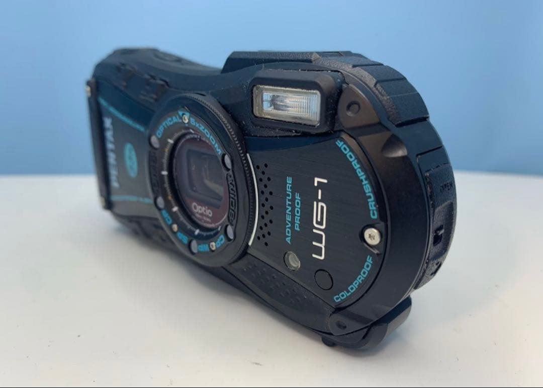 美品PENTAX Optio WG-1 デジカメ フルセット a1805