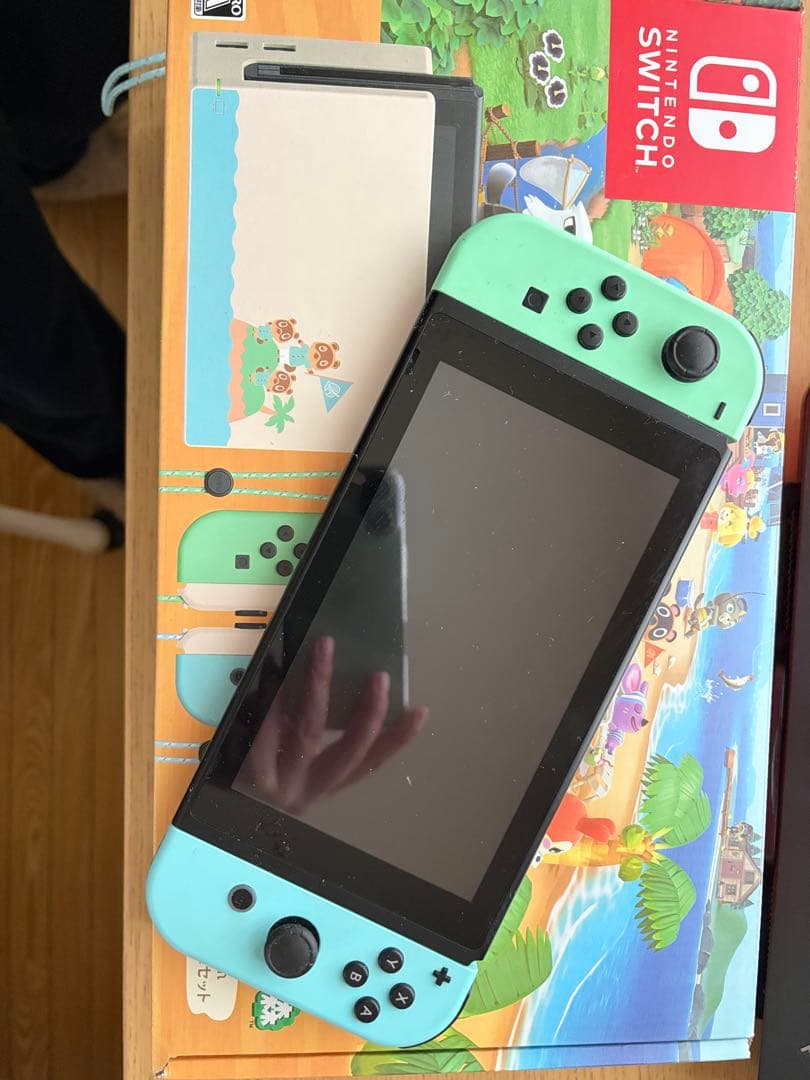 Nintendo Switch 動物の森バージョンmicro sd カード付き