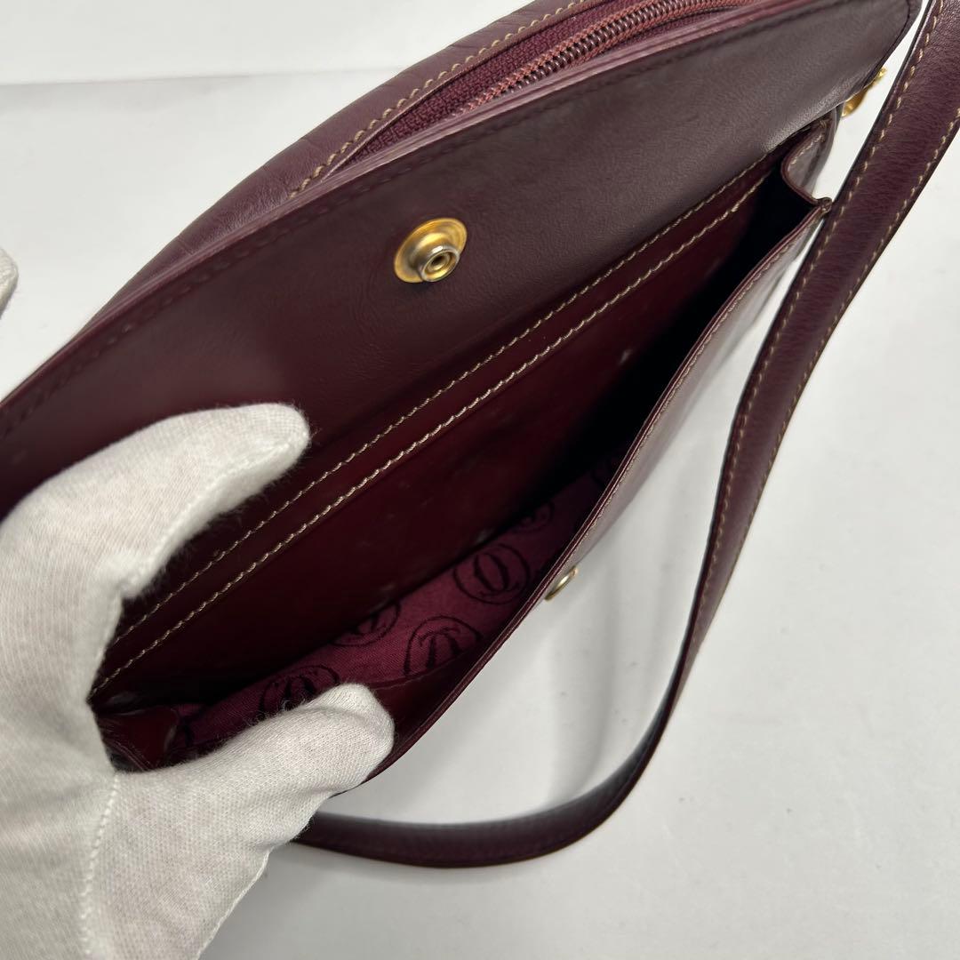 【良品✨】カルティエ　マストライン　ショルダーバッグ　カメラバッグ　2way