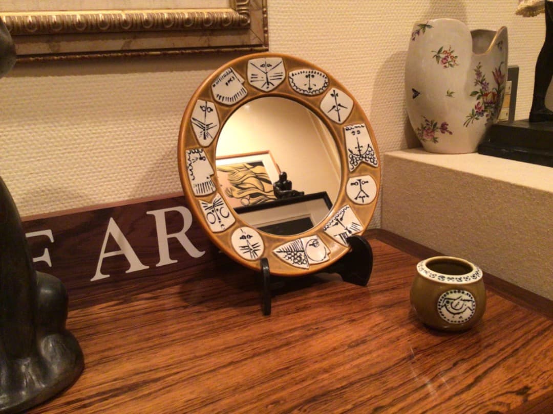 名前未設定　超希少　リサ・ラーソン「THALIA」ミラー