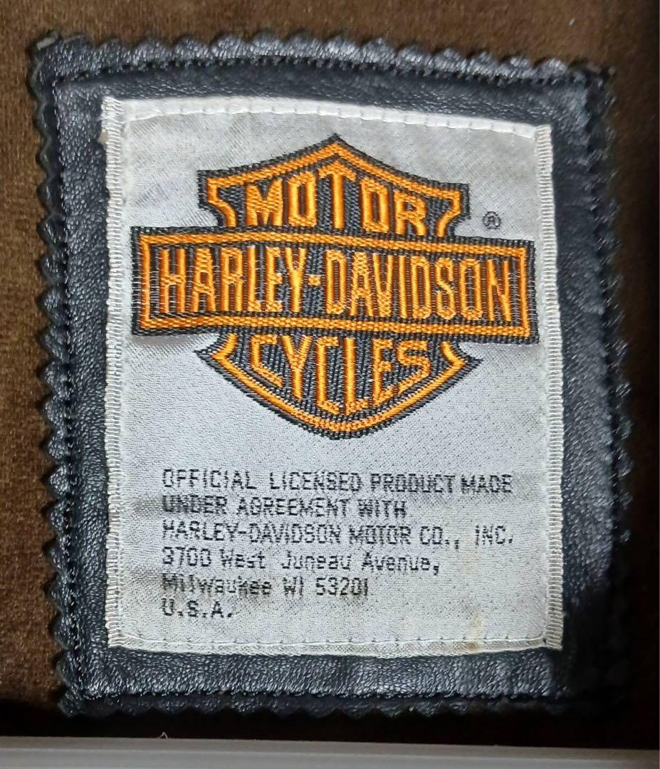 ハーレーダビットソン90sレザージャケット