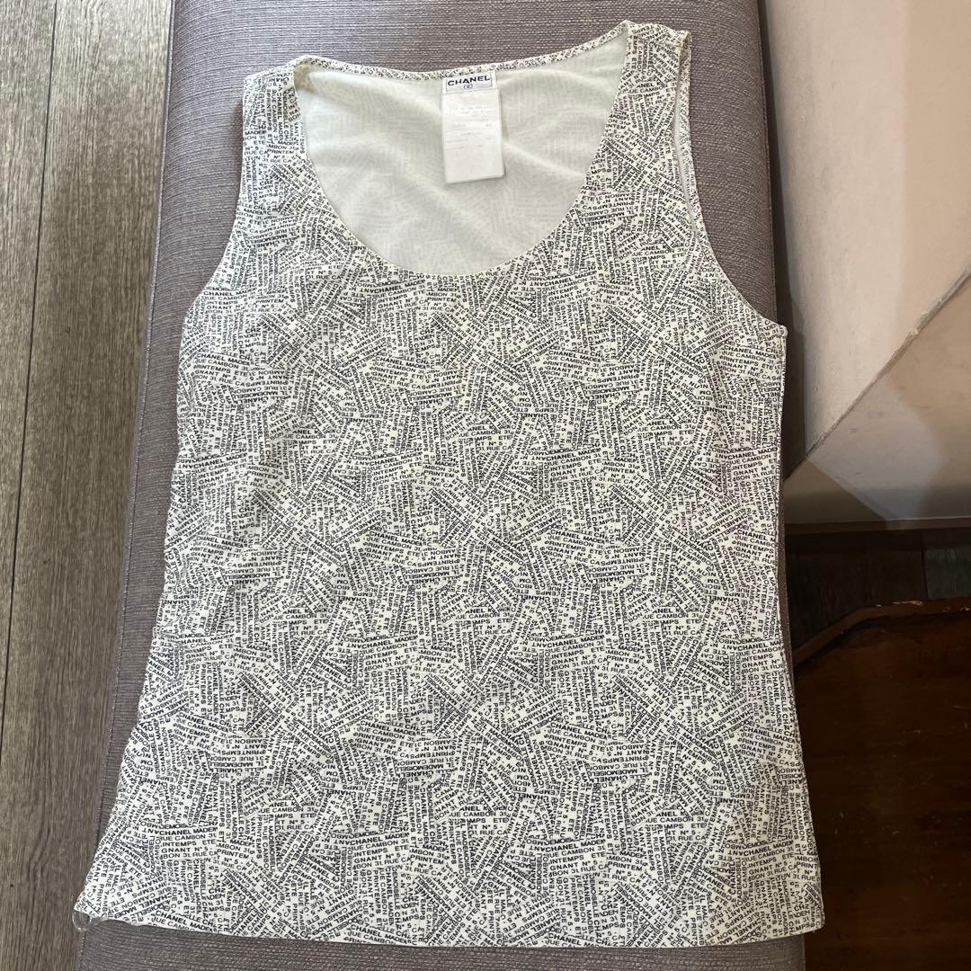 シャネルノースリーブ