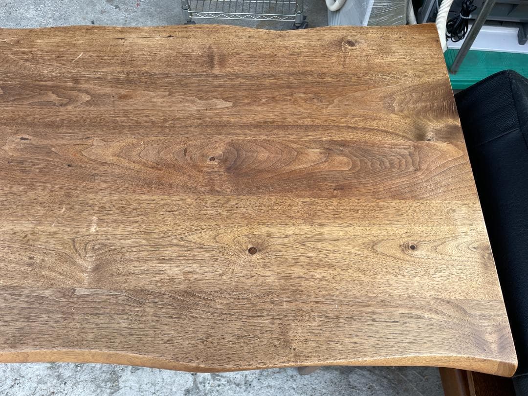 ★状態〇★ 高級 家具 丸庄 テスタ リビングテーブル ウォールナット 天然木