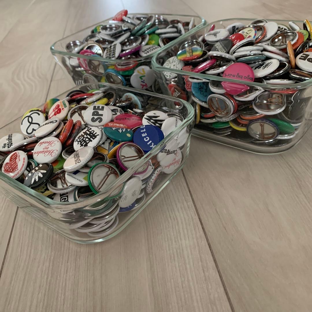 RSR バッジ　ライジングサンロックフェス 缶バッジセット（900個以上）