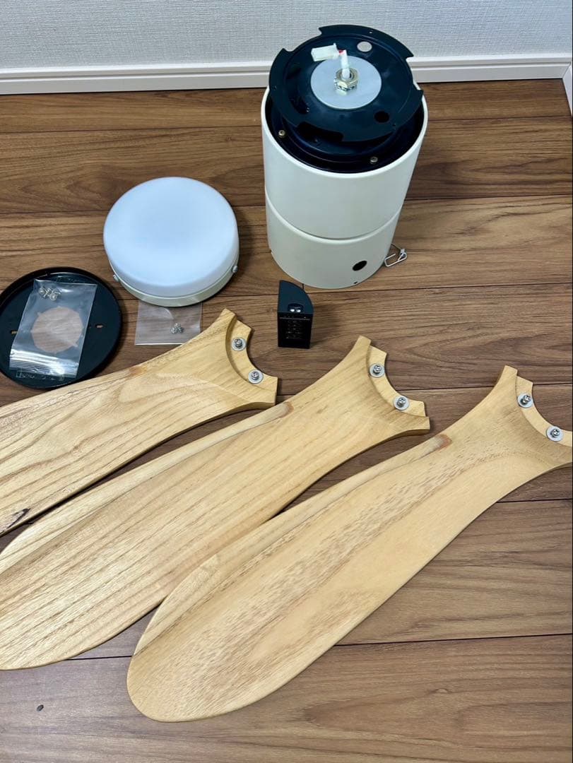 JAVAIOELF シーリングファン ライト LED リモコン付き