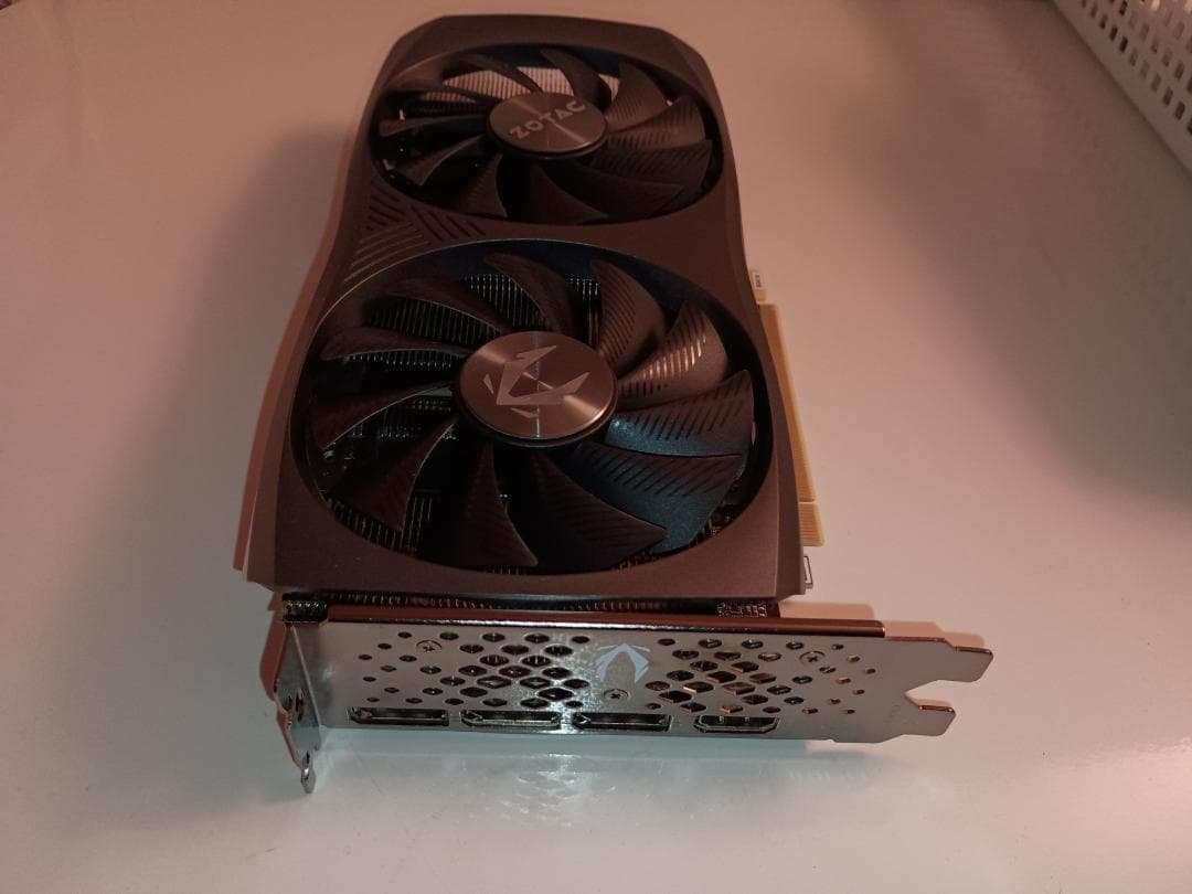 【グラフィックボード】GeForce RTX4070 12GB（ZOTAC）