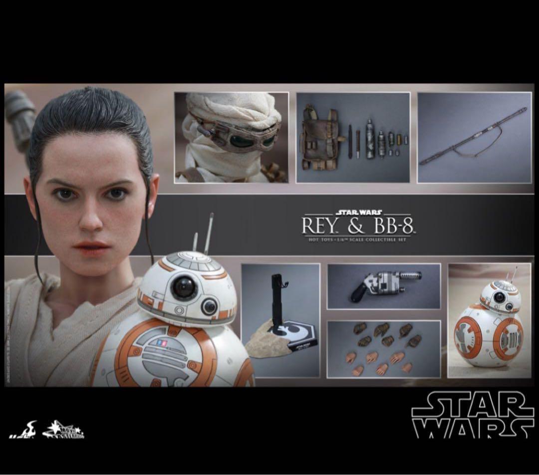 【新品未展示】 『スター・ウォーズ／フォースの覚醒』レイ＆ＢＢ-８（２体セット）