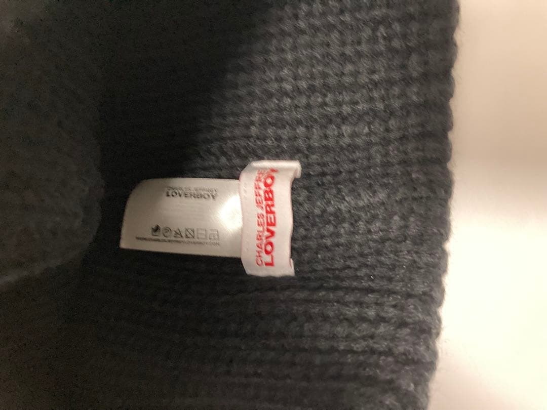 CHARLES JEFFREY LOVERBOY 黒 ニット帽