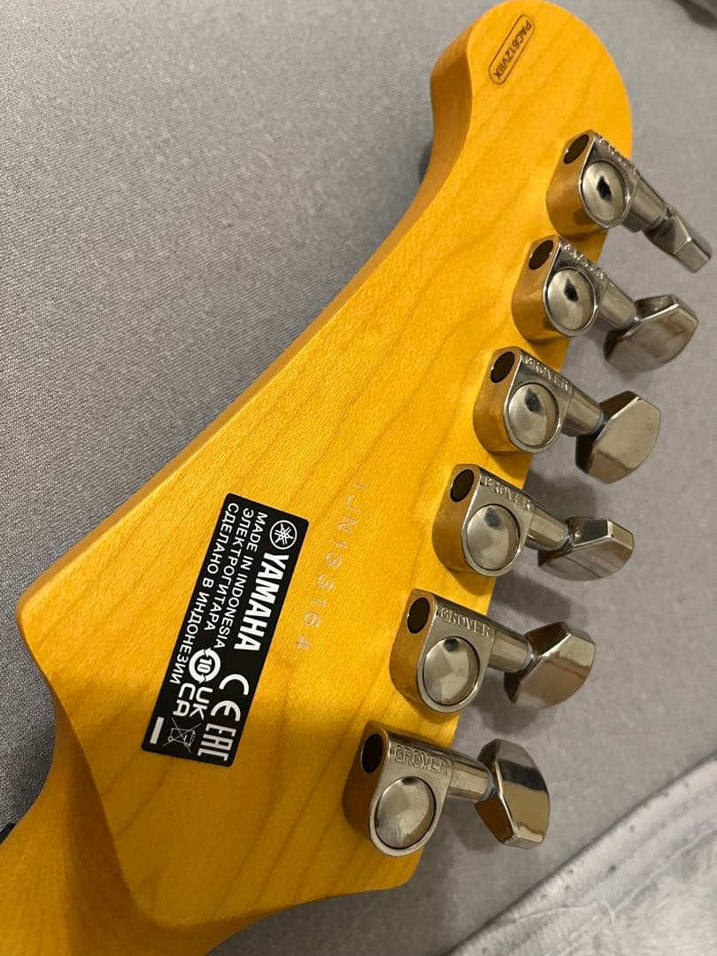 エレキギター マットブルー