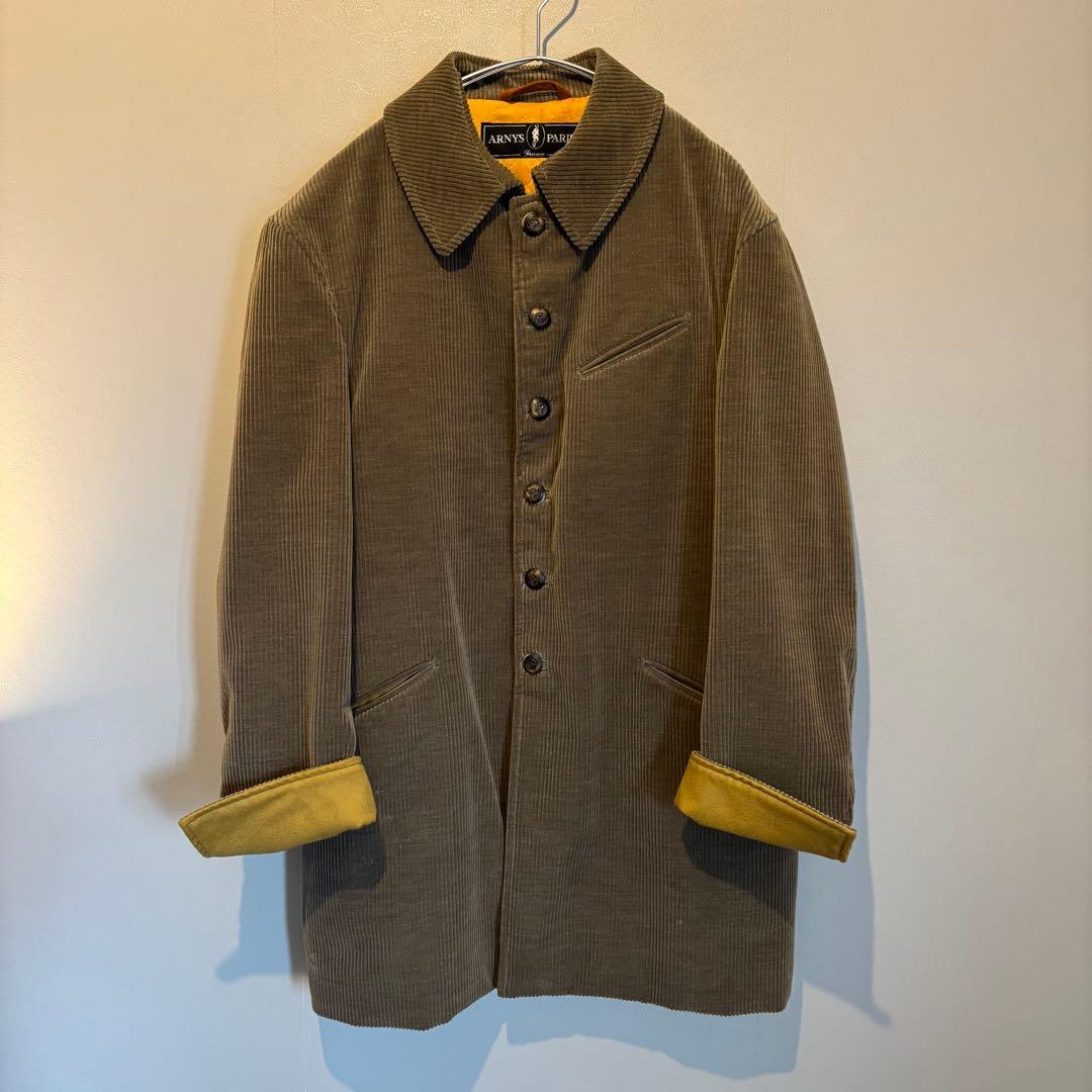 アルニス Cornac コルナック コーデュロイ ジャケットトープ グレー48