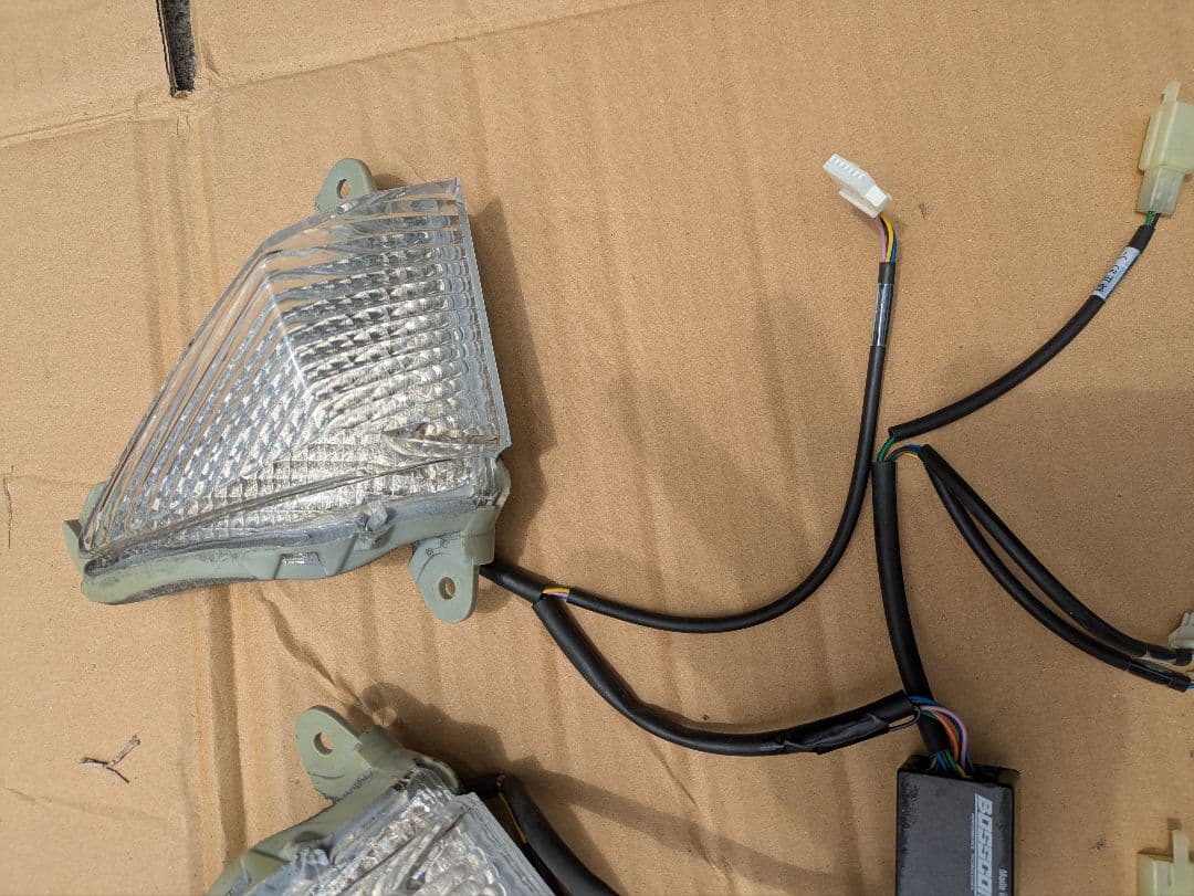 【ZX-14R】BOSSCOMウインカー　前後セット