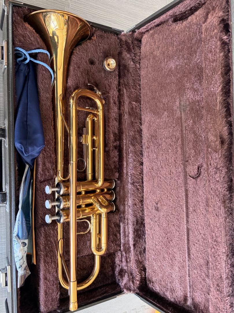 Yamaha ゴールドトランペット ケース付き