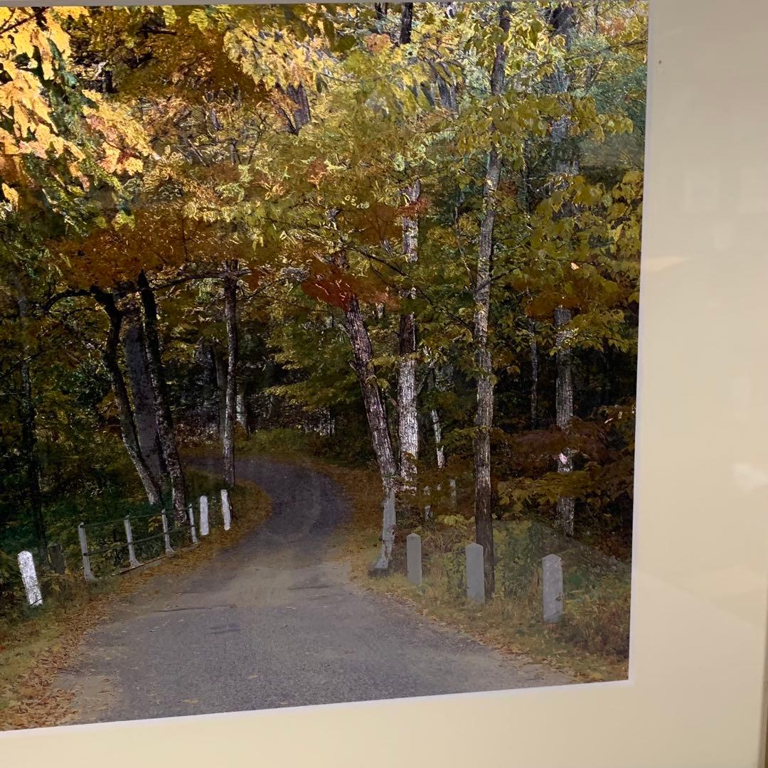 【新品・未使用】英国製 エッチングアート ヴィンテージ ホイルアート 山道