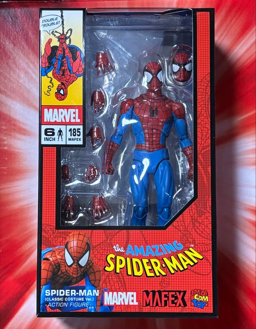 mafex 185 マーベル　スパイダーマン　クラシック　アベンジャーズ