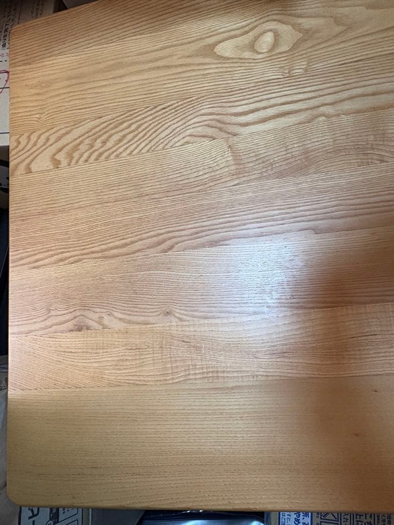 【ハニワ】木製ダイニングテーブル 引き出し付き（テーブルのみ）