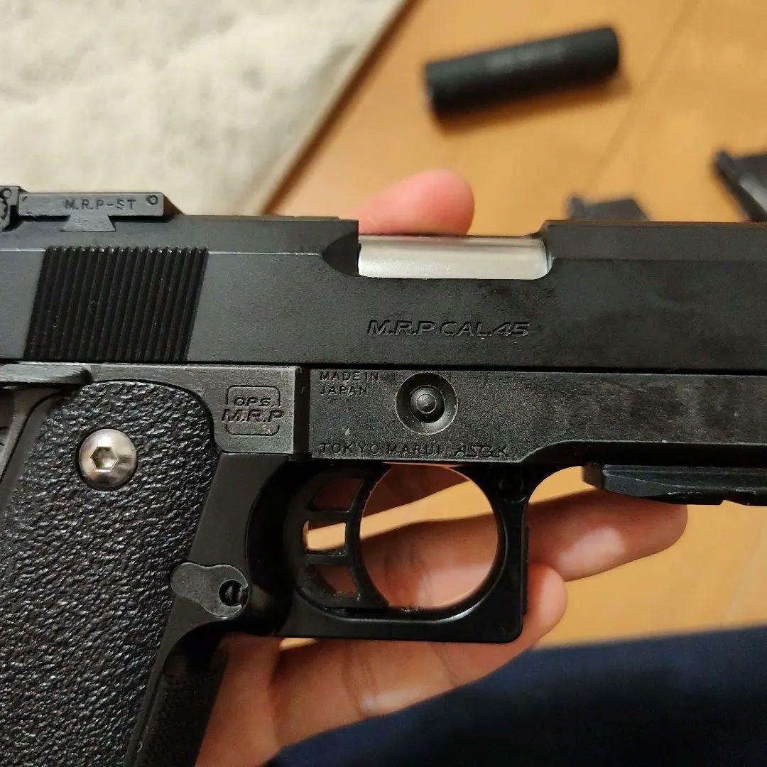 C*O様 東京マルイ ハイキャパ カスタム　 3本マガジン付き　サプレッサーも