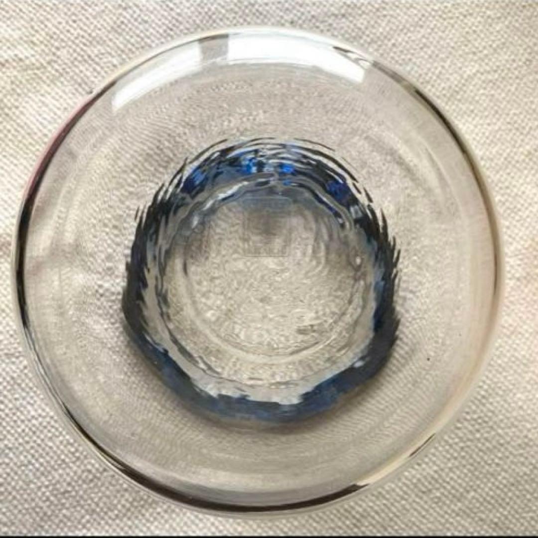 KITAICHI ガラス金魚鉢大 メダカ飼育鉢 吹き硝子鉢 厚手透明クリアガラス