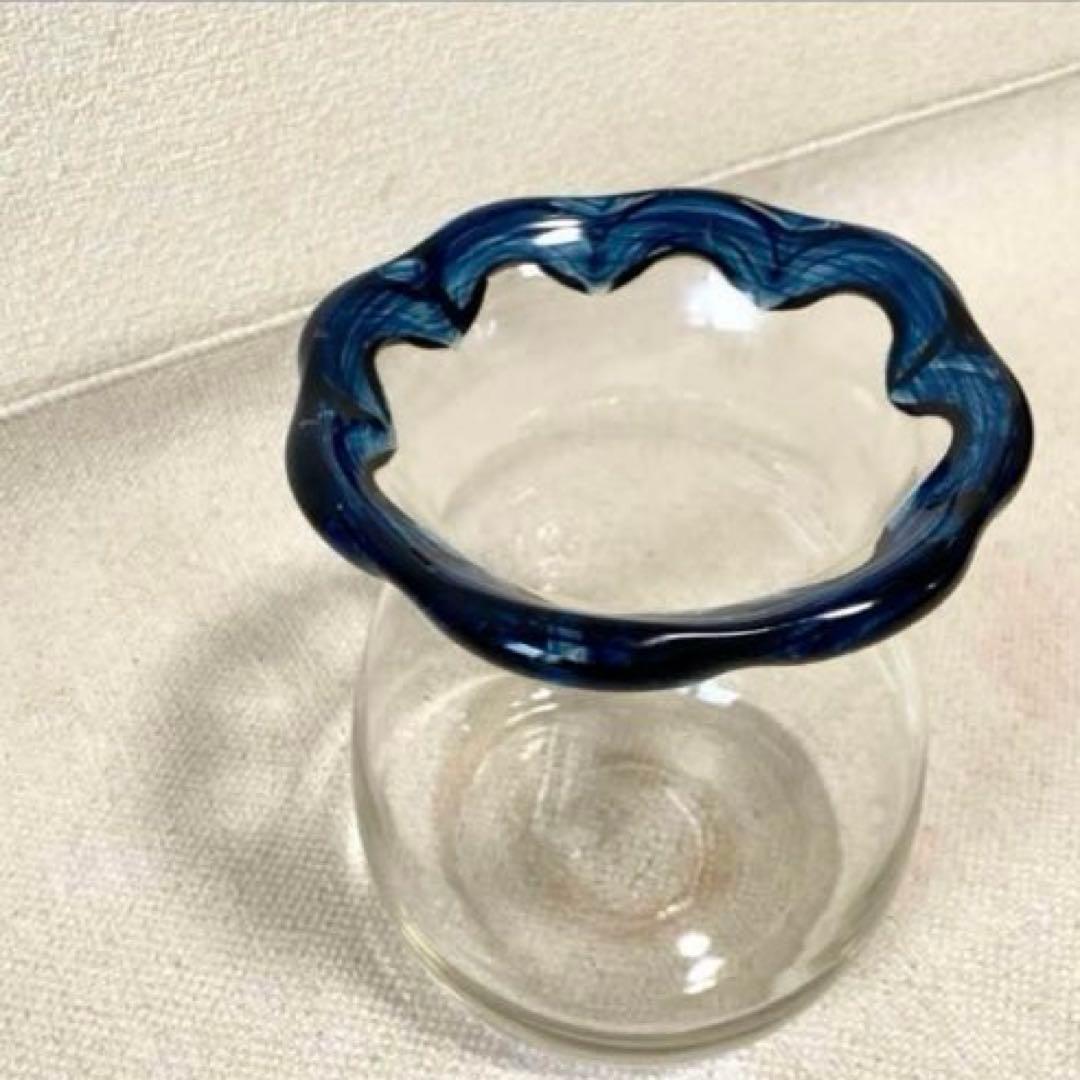 KITAICHI ガラス金魚鉢大 メダカ飼育鉢 吹き硝子鉢 厚手透明クリアガラス