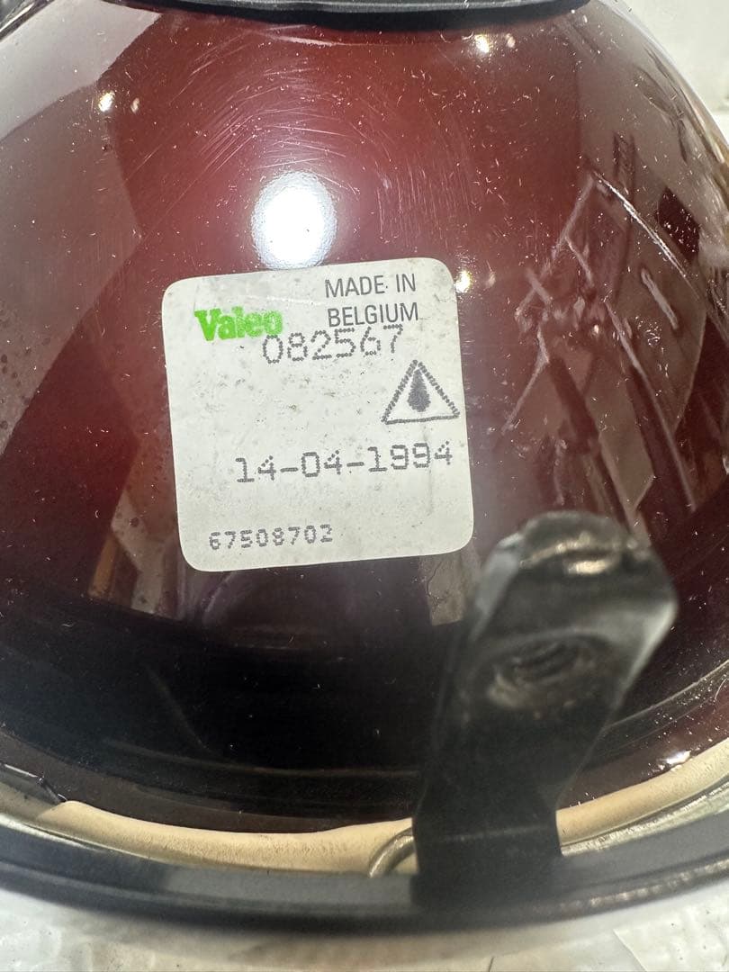 当時物希少CIBIE黒リムW反射ビームヘッドライト/検索シビエマーシャル