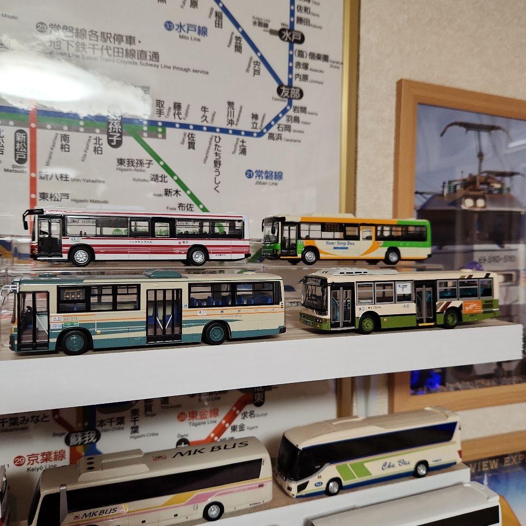 バスミニカー　アドウィング　バスラマ　トレーンダイキャストモデル等　21台セット