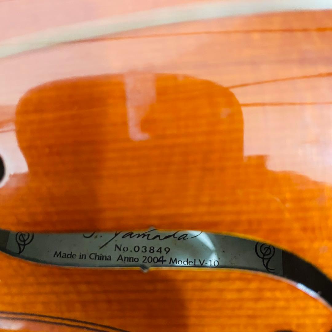 希少　YAMAHA V-10 4/4サイズ 虎杢　バイオリン　ヤマハ　ケース付