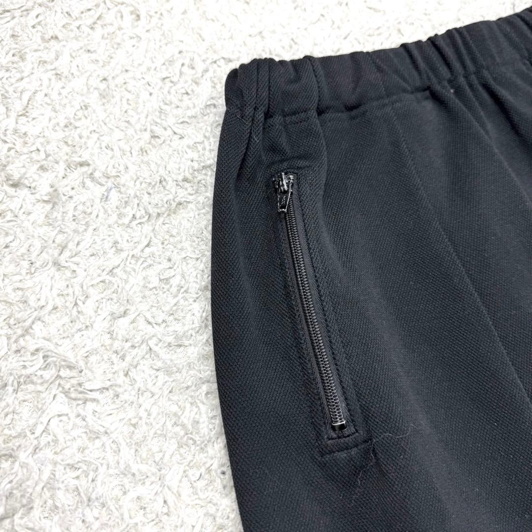 コムデギャルソン ポリエステルジャージー サルエルパンツ 2005年 ブラック