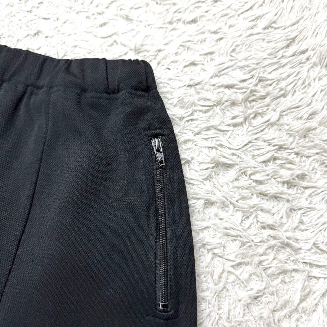 コムデギャルソン ポリエステルジャージー サルエルパンツ 2005年 ブラック