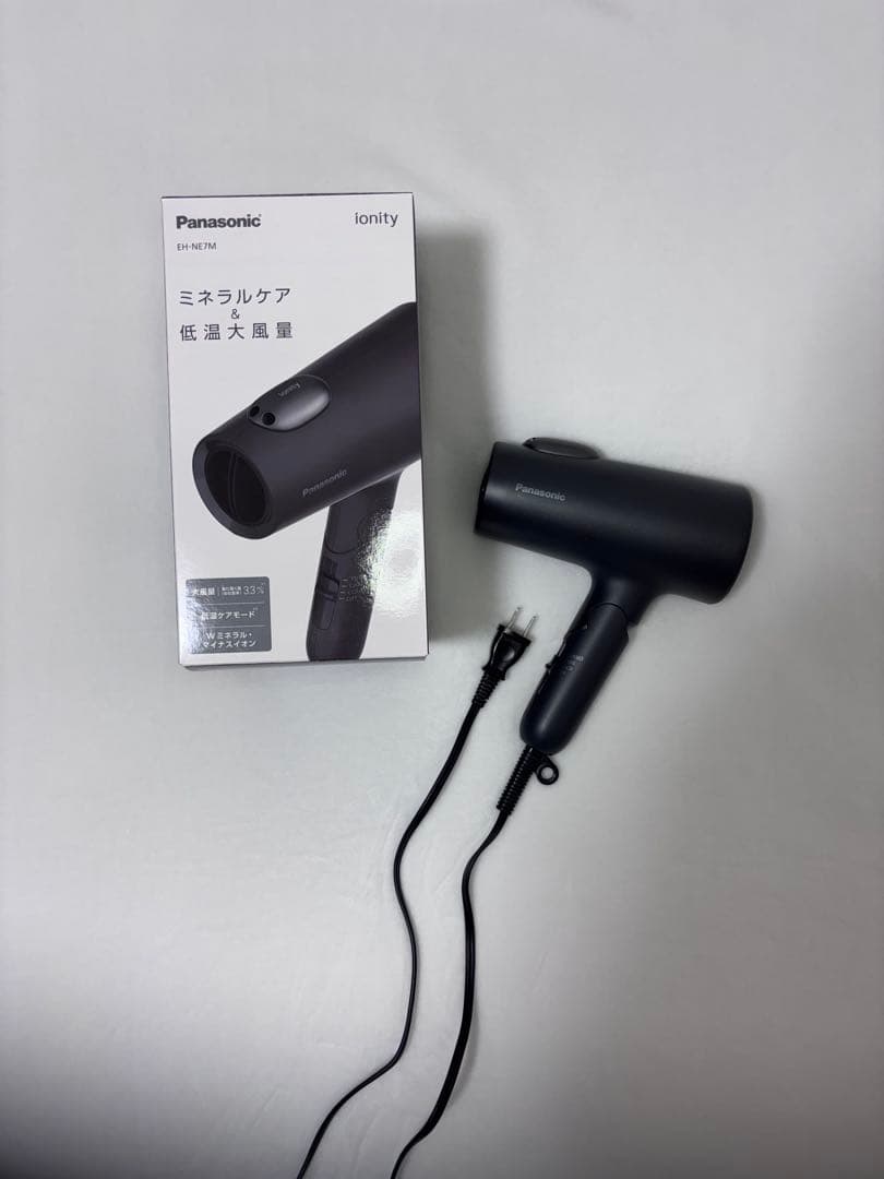 Panasonic ionity ヘアドライヤー グレー