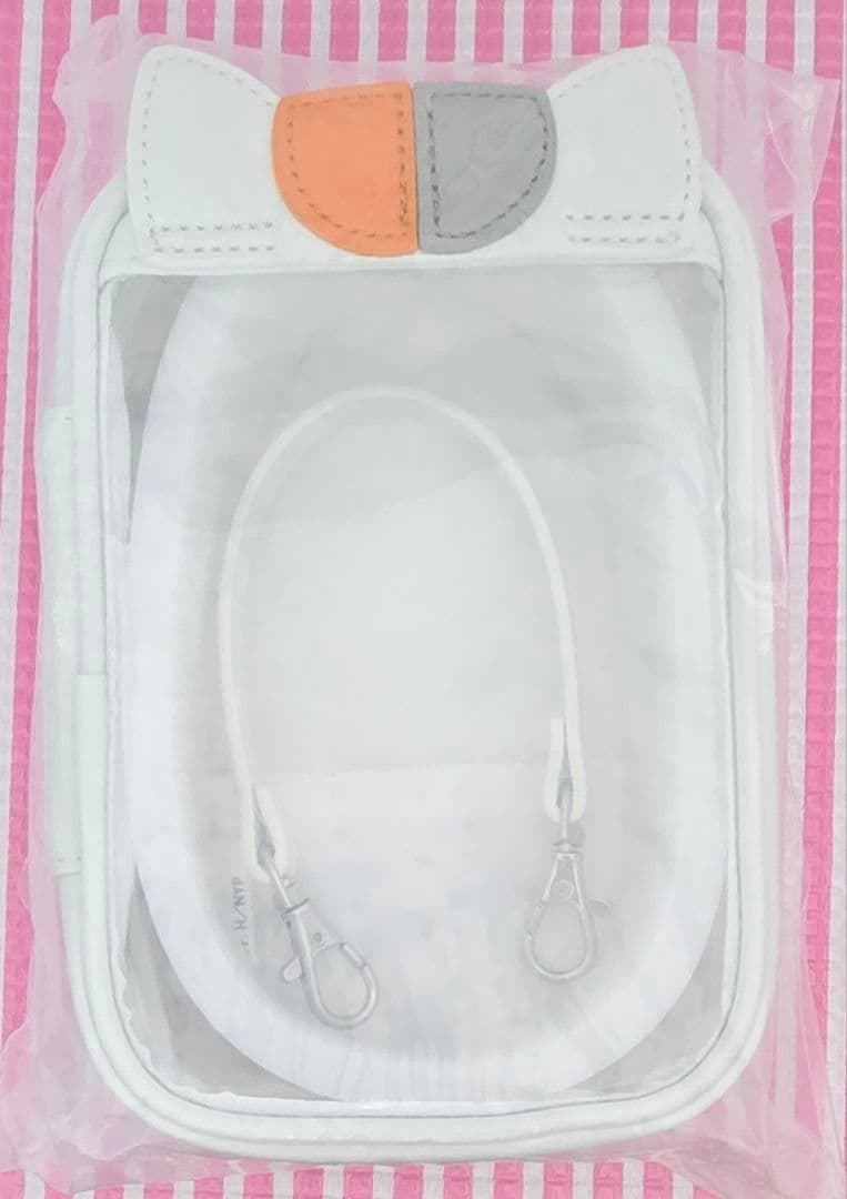 夏目友人帳ニャンコ先生　ぬいぐるみポシェット&お出かけポーチ