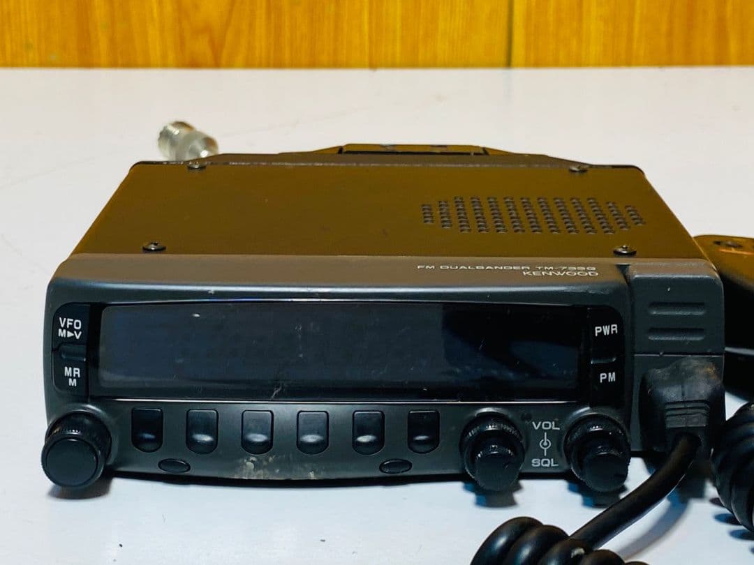 KENWOOD TM-733G FMデュアルバンダーブラック