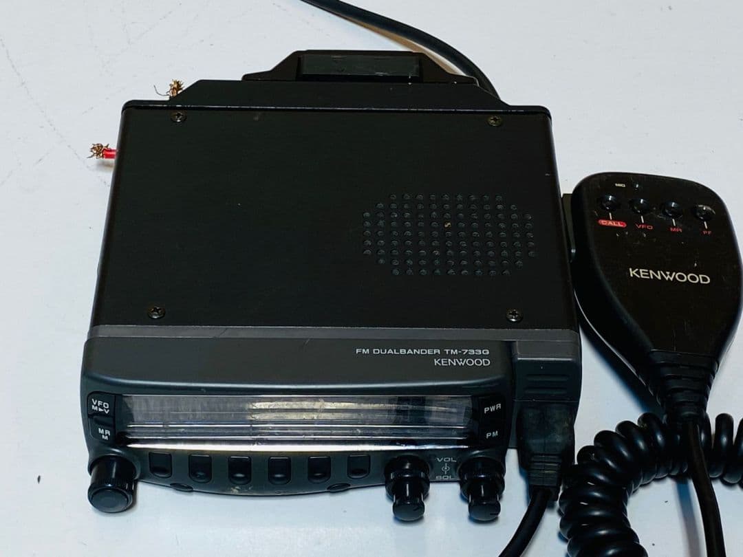 KENWOOD TM-733G FMデュアルバンダーブラック