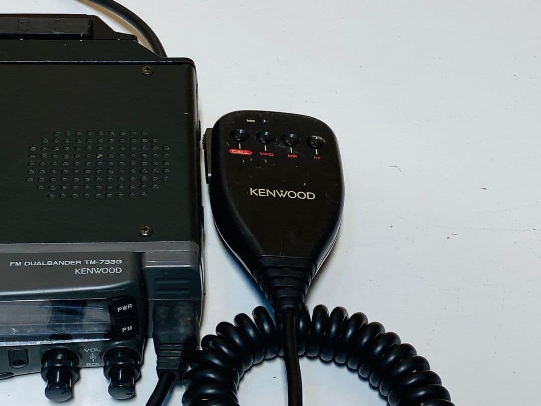 KENWOOD TM-733G FMデュアルバンダーブラック