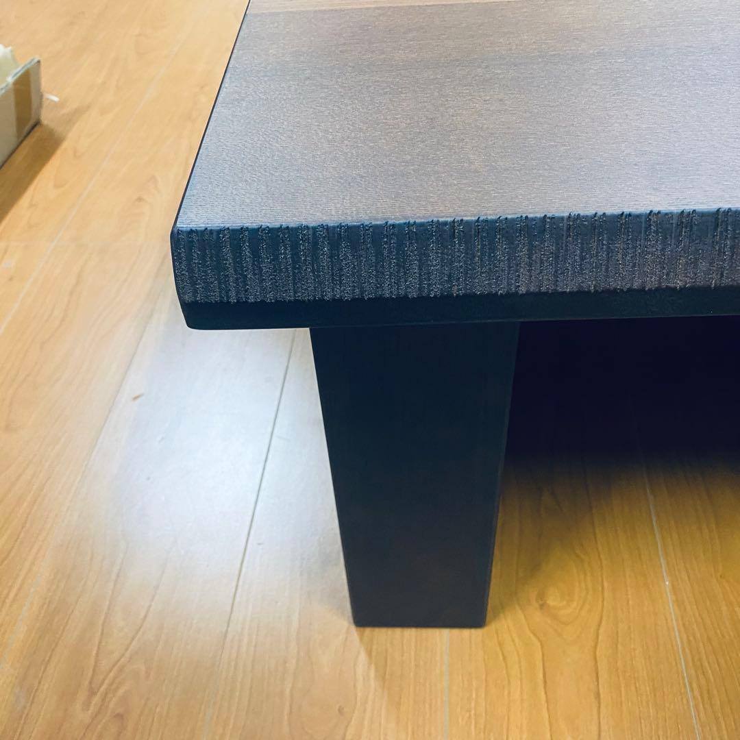 特価1台限定リビングテーブル軽量型120ケヤキ日本製