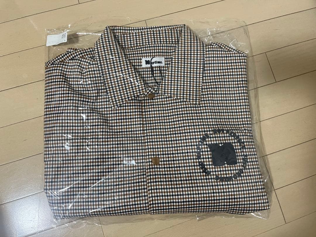 Naptime コーチジャケット　チェック柄