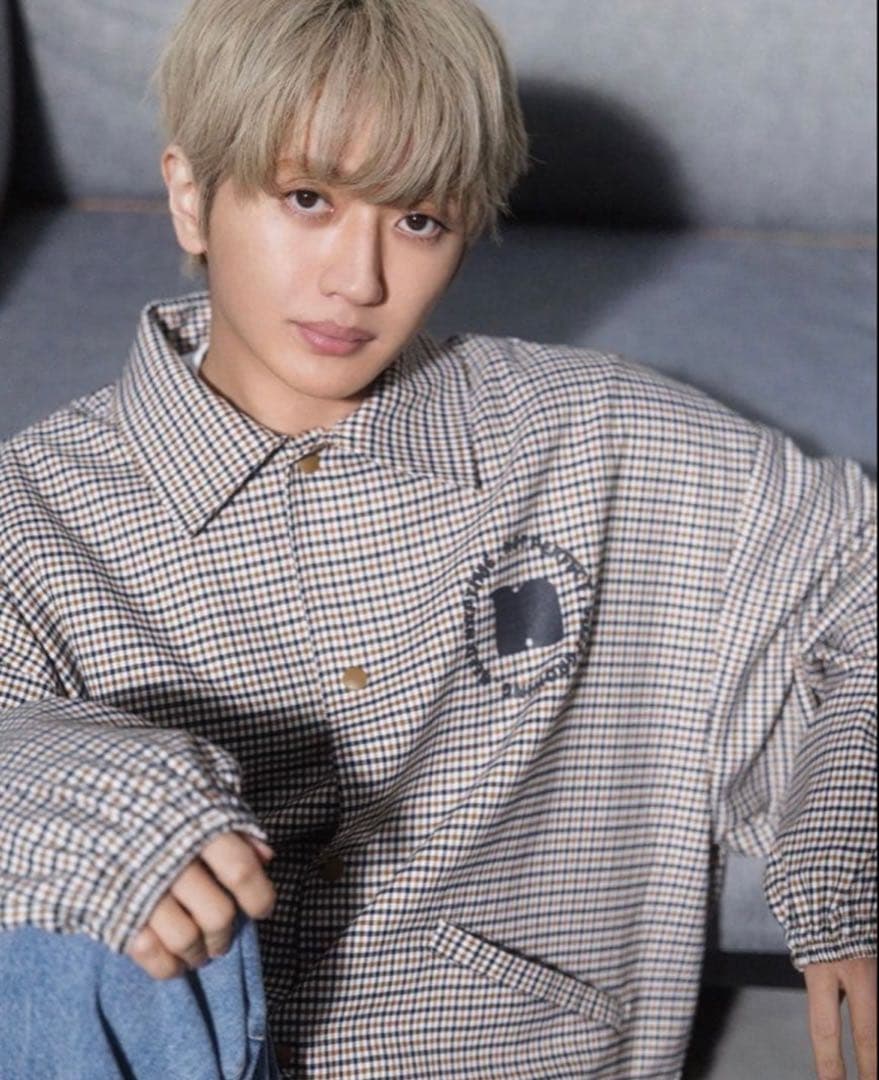 Naptime コーチジャケット　チェック柄