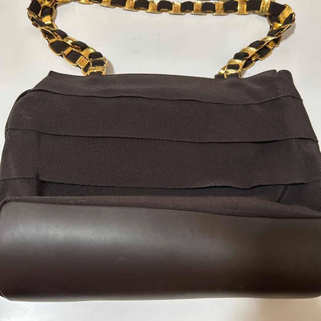 Salvatore Ferragamo パーティーバッグ ダークブラウン
