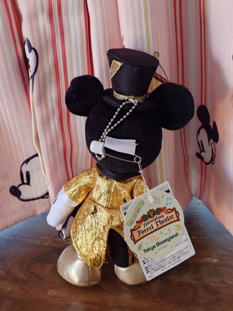 東京ディズニーランド　マジュミ　ぬいぐるみバッジセット　新品未使用