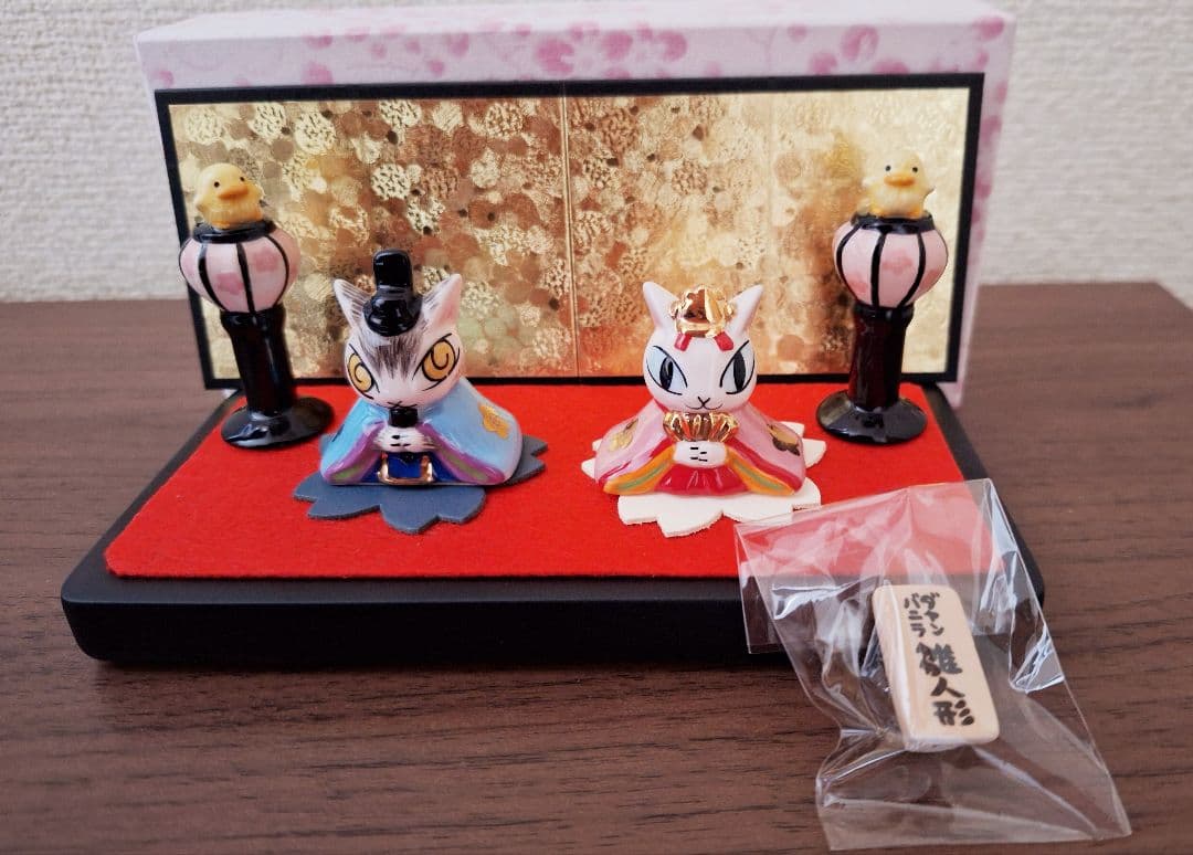ダヤンと バニラ 雛人形
