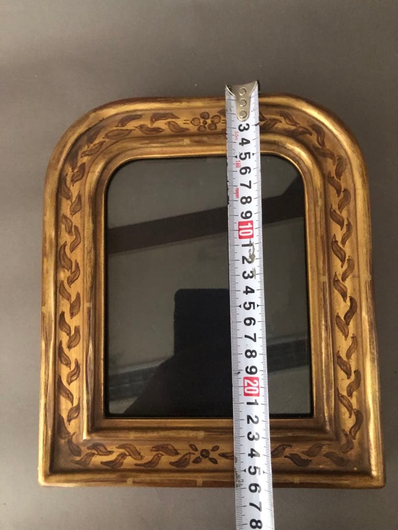 未使用　0号額縁　ガラス　外箱　黄袋付き