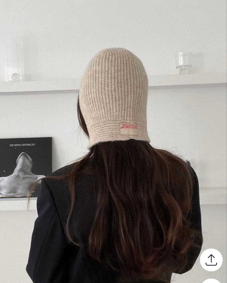 【タグ有り】paloma wool PAULI / ecru バラクラバ