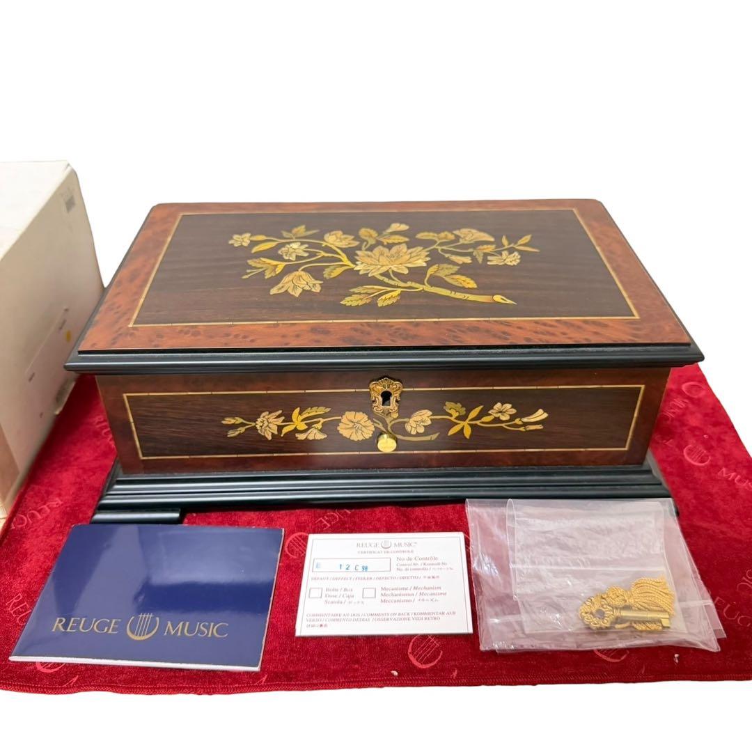 美品 REUGE MUSIC オルゴール 72弁 Canon(3teile)