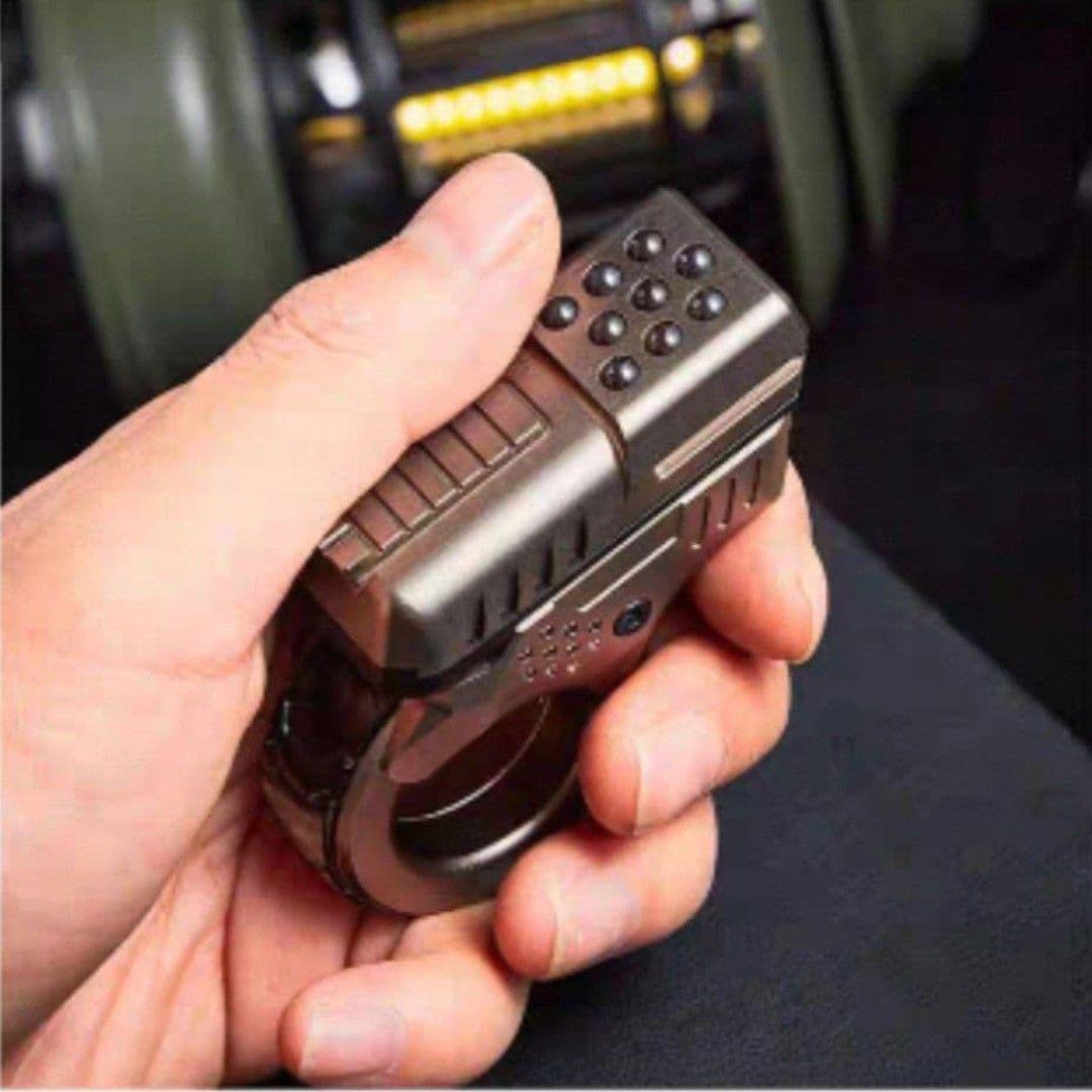 【新品】フィジェットトイ　ガンタイプ　ブラック　スライダー　EDC