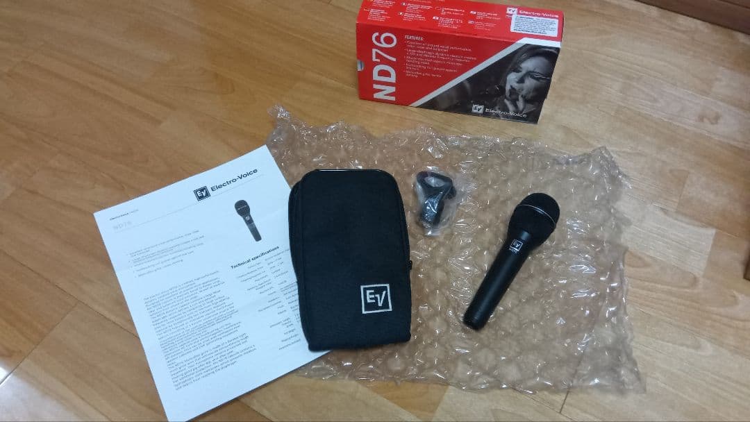 EV【Electro-Voice】　nd76 ダイナミックマイク