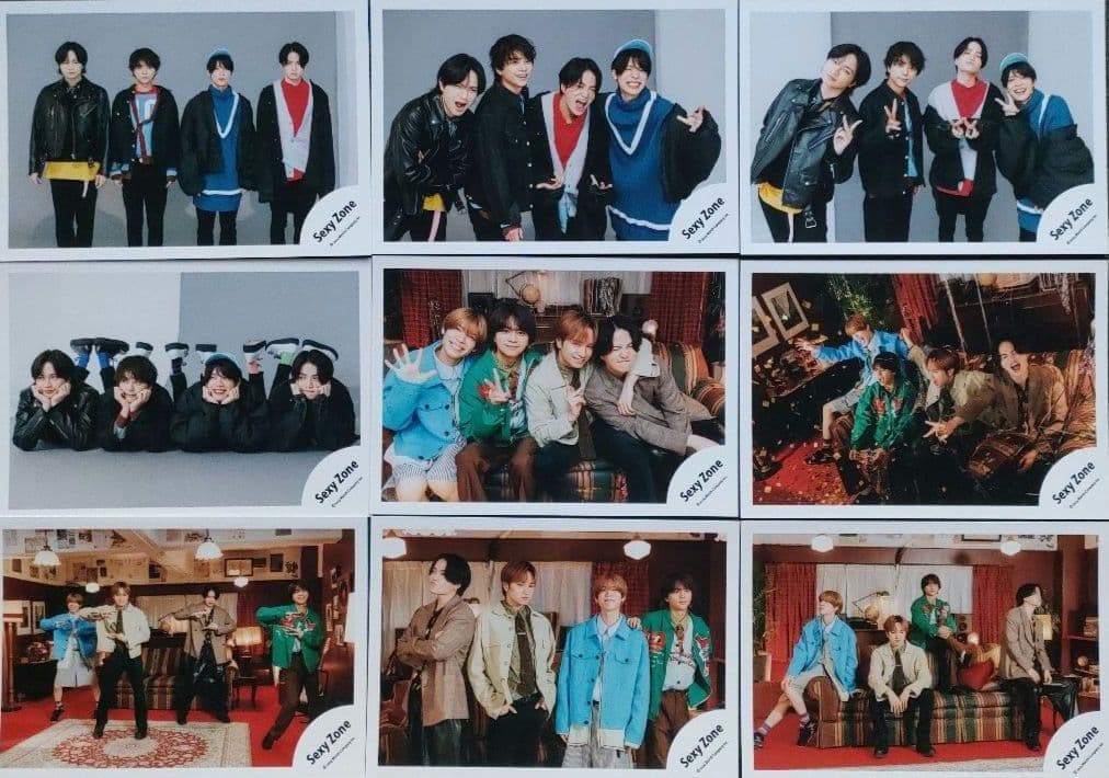 Sexy Zone セクゾ 公式写真 集合 ① デビュー～2024