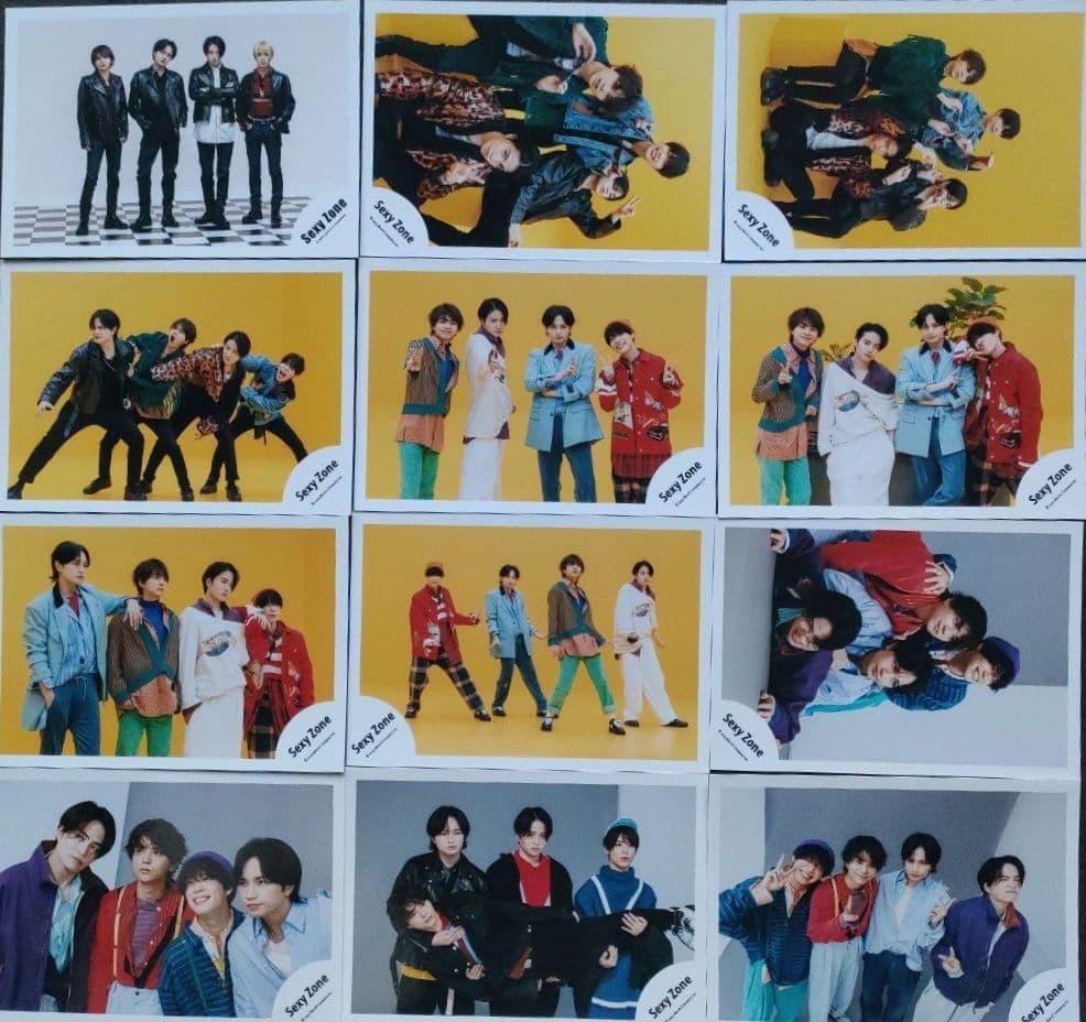 Sexy Zone セクゾ 公式写真 集合 ① デビュー～2024