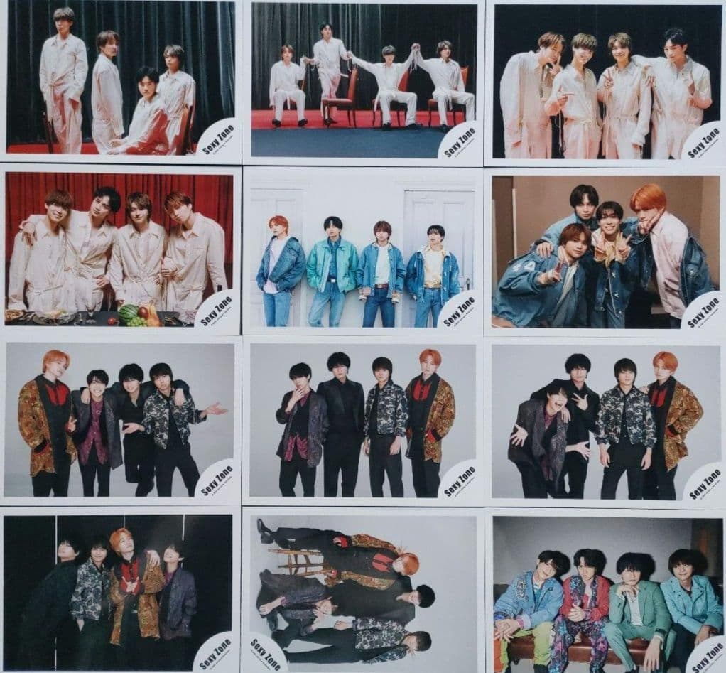 Sexy Zone セクゾ 公式写真 集合 ① デビュー～2024