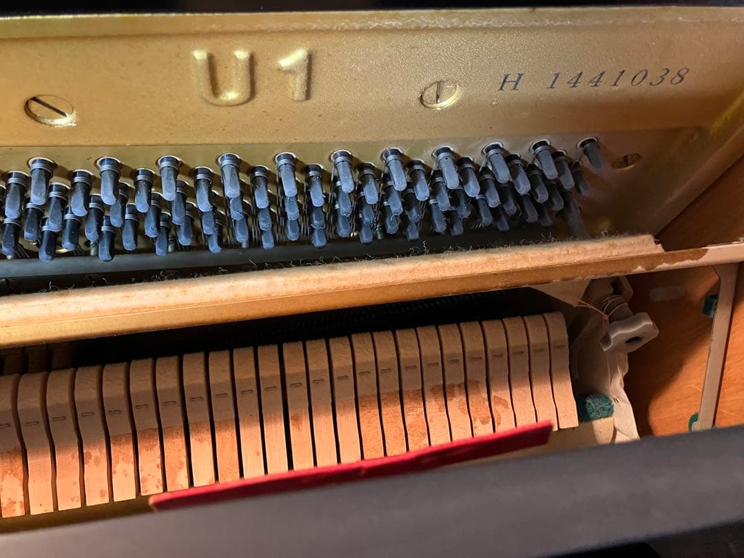 Yamaha アップライトピアノ 黒 88鍵盤