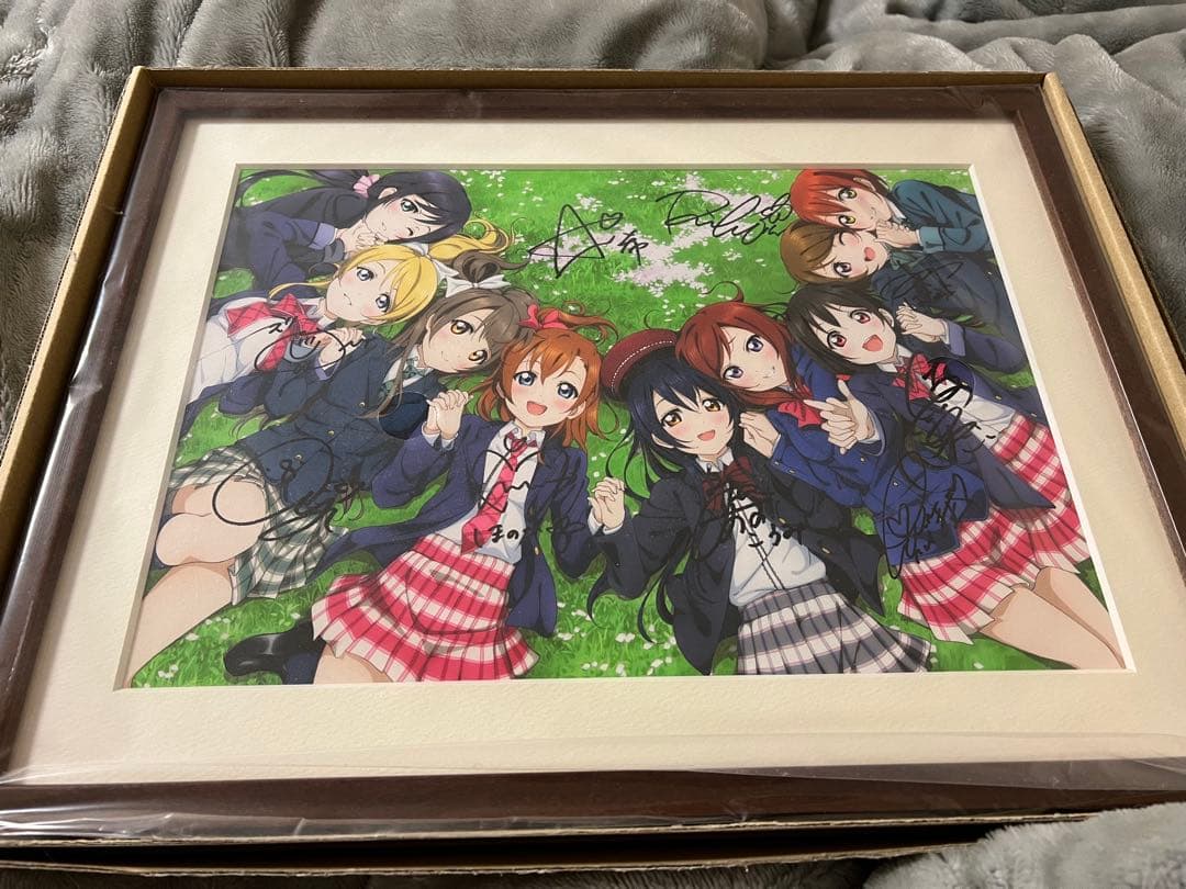 ト*イ様 ラブライブ 直筆サイン入り複製原画 μ's