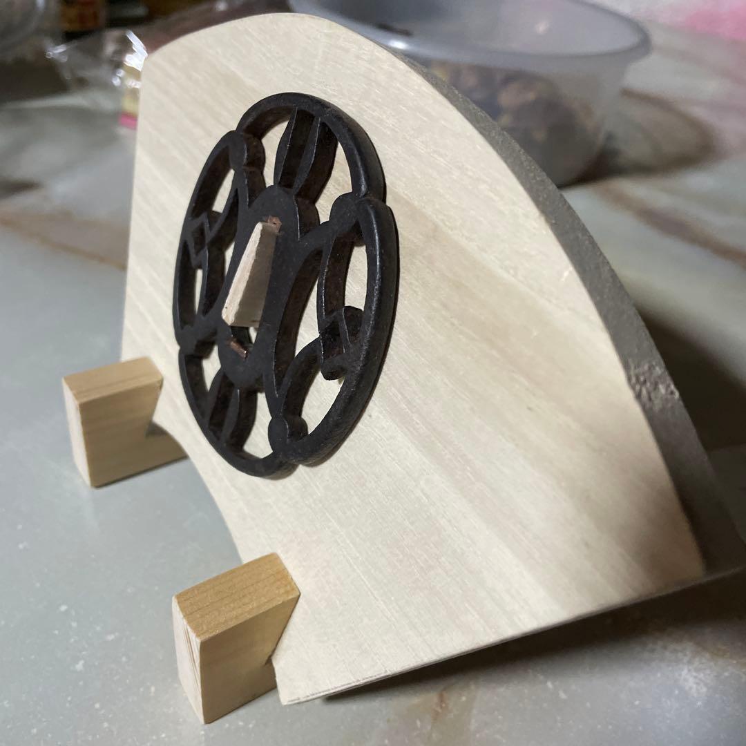 鍔　鍔飾り付き