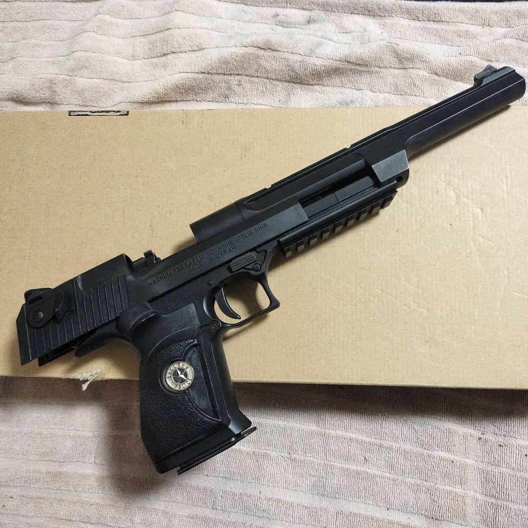 マルイデザートイーグル 旧型10インチレオンカスタムガスガン ブラック